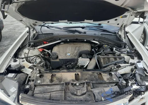 2017 BMW X3 Sdrive28I z USA, uszkodzony, nr VIN 5UXWZ7C31H0X42707